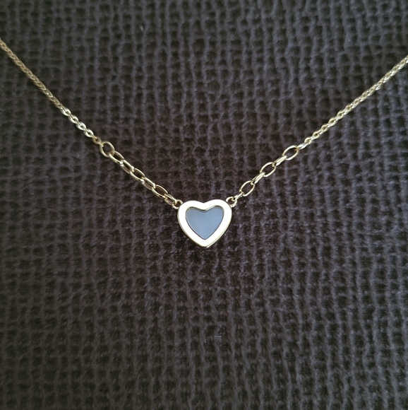 Olivia and Jackson Stationary Moonstone🌙 Heart❤️ Necklace - NIB - Picture 12 of 16